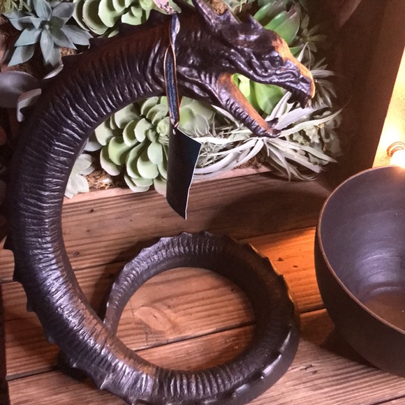 Pottery Barn Harry Potter and the Chamber of Secrets Basilisk Candy Bowl 🐍🍬 - Picture 7 of 16